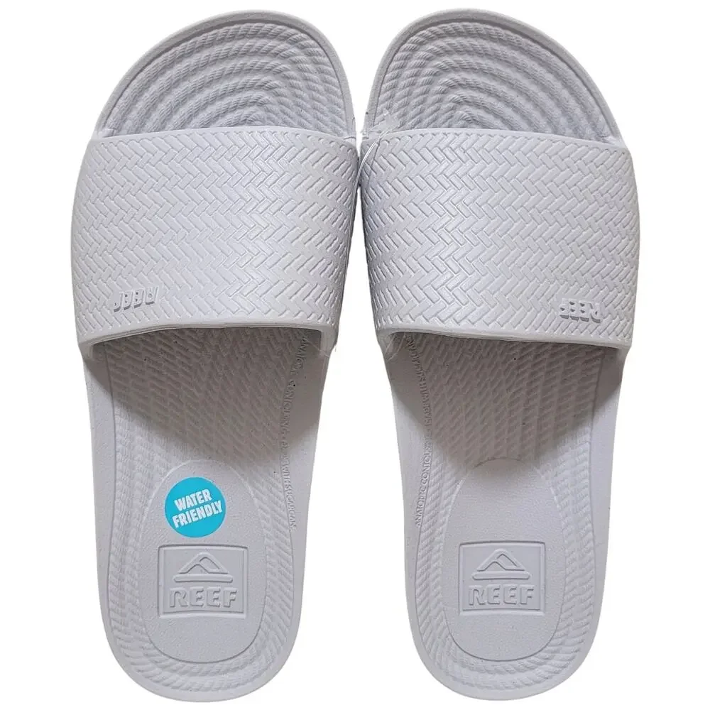 Reef Women Water Scout Slide Sandals Size US 6 Fog Grey Water Friendly